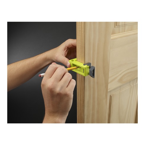 installation door lock kit wood strike easy tools ryobi